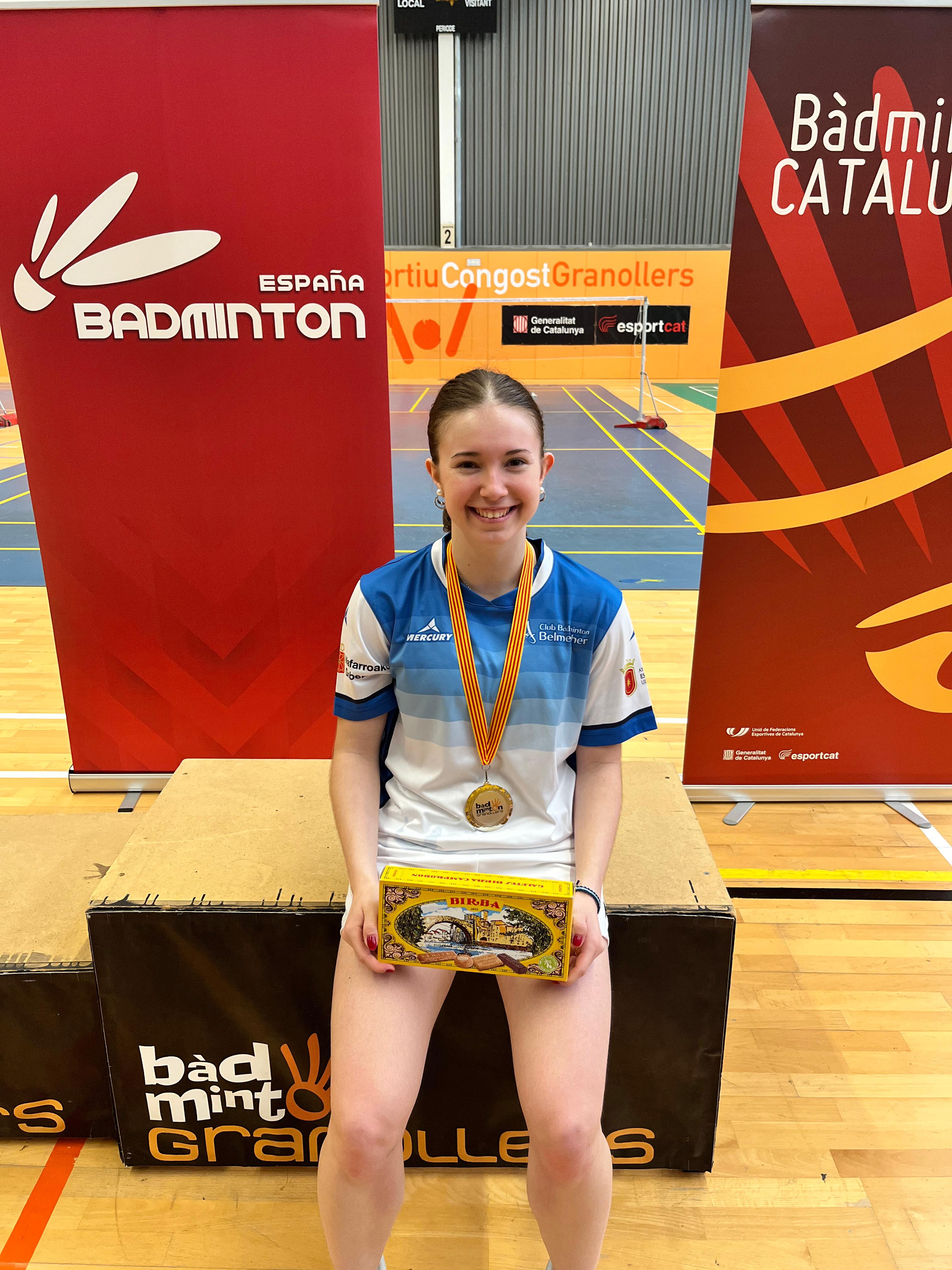 "Amaia Torralba vuelve a poner al Belmecher en el top de clubes con la consecución de dos metales en Granollers"